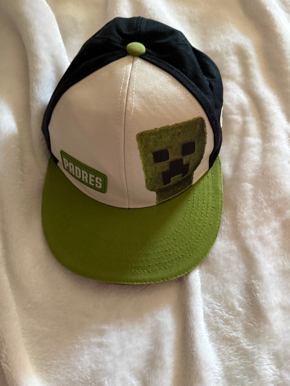 Rare MLB San Diego Padres x Minecraft Snapback Hat Cap, OS
